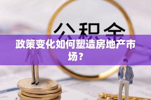 商南政策变化如何塑造房地产市场？