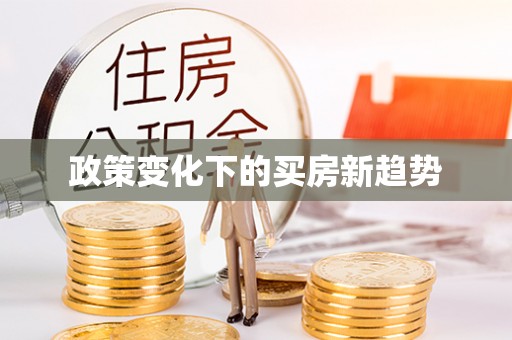 商南政策变化下的买房新趋势